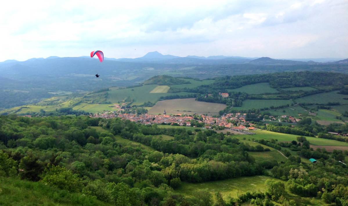 prise de vue parapente en drone